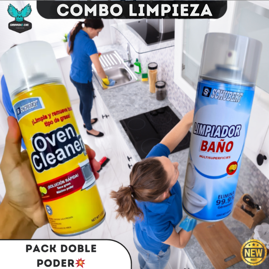 Combo De Limpieza Over Cleaner Espuma
